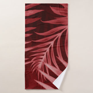 Belle couleur abstraite rose et rouge fleurs sur b
