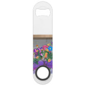 Belle couleur Art d'anniversaire Imprimer (Dos)