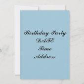 belle couleur joyeuse carte de ballons d'anniversa (Dos)