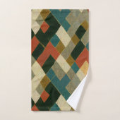 Belle Couleur Moderne Motif Serviettes De Bain Jou (Serviette à main)