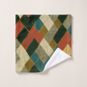 Belle Couleur Moderne Motif Serviettes De Bain Jou (Gant de toilette)