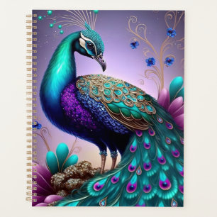 Belle couleur Peacock Paon Bird faune