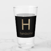 Belle Coupe d'or et de verre noir (Dos)