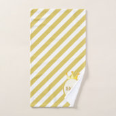 Belle Couronne de Reine (Serviette à main)