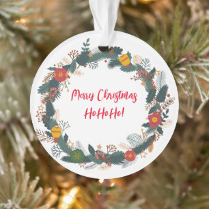 belle couronne ornement de Noël
