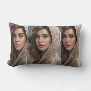 Belle Coussin femme créée par AI