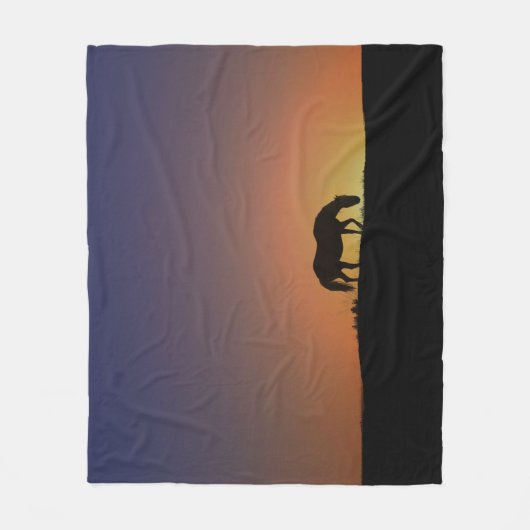 Belle couverture à lancer de cheval (Devant)