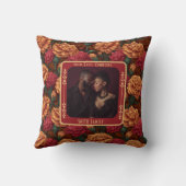 Belle couverture de coussin de jet avec photo pour (Verso)