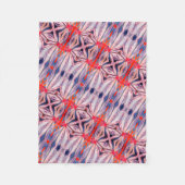 belle couverture en toison motif (Devant)