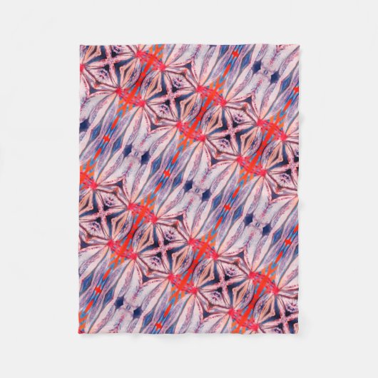 belle couverture en toison motif (Devant)