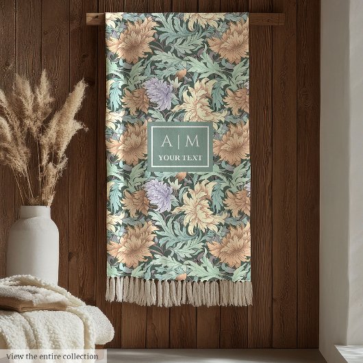 Belle couverture florale Art nouveau de style Morr