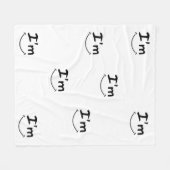 Belle couverture polaire pour vous (Devant (Horizontal))