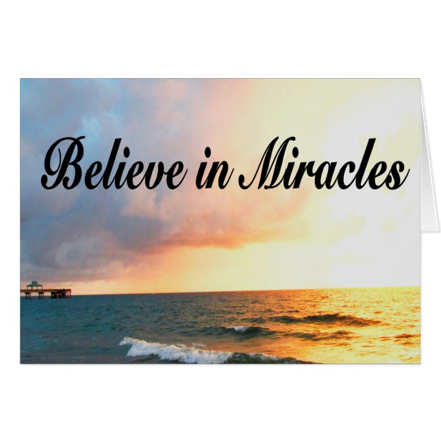 BELLE CROYANCE EN MIRACLES SCELER DESIGN (Devant Horizontal)