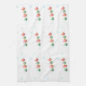 Belle cuisine K motif Serviettes (Vertical)