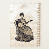 Belle dame avec guitare (Dos)
