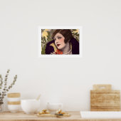 belle dame déco avec rose (Cuisine)