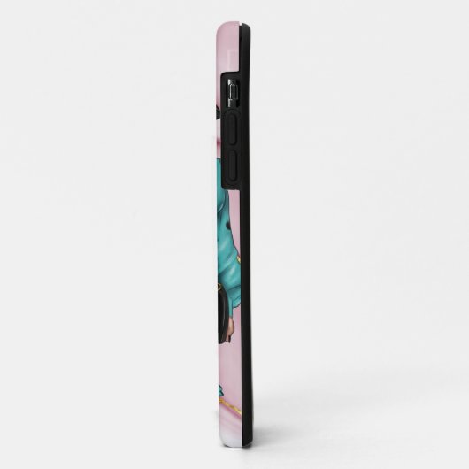 Belle dame iPhone / coque ipad (Dos/Gauche)