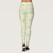 Belle Dames Leggings Fleurs (Dos)