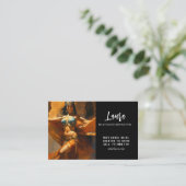 Belle danse du ventre Carte de visite instructeur (Debout devant)