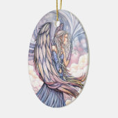 Belle décoration de Noël ange (Gauche)