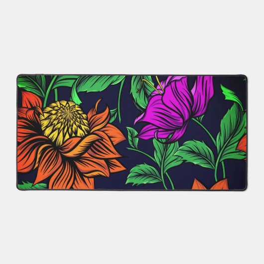 Belle décoration florale - Mat de bureau (Recto)