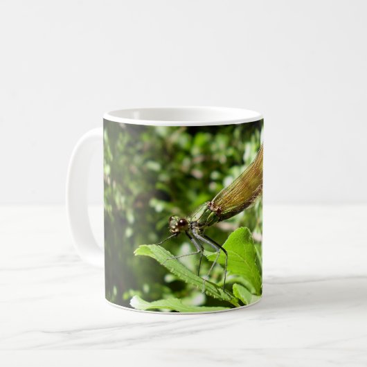 Belle Demoiselle Bug Mug (Devant gauche)