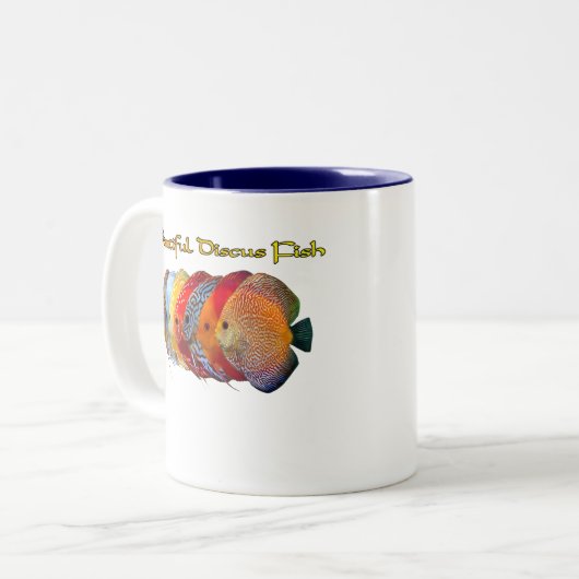Belle Discus Fish Coffee Mug (Devant gauche)