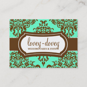 Belle Dovey menthe Choco de carte de rendez-vous