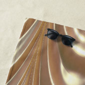 Belle Drape Elegant Patroon Monogram Strandlaken (In situ)