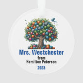 Belle école - Enseignant - Voir retour (dos)