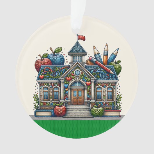 Belle école - Enseignant - Voir retour (devant)