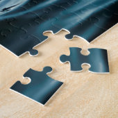 Belle Écriture Dauphin Puzzle Philippians 4:4 (Côté)