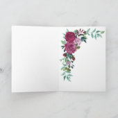 Belle écriture manuscrite dorée Merci (Intérieur)