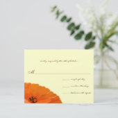 Belle Elégante Faire-part de mariage Poppy (Debout devant)