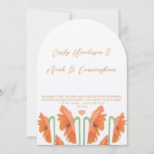 Belle Elégante Faire-part de mariage Poppy (Devant)