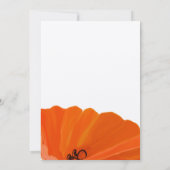 Belle Elégante Faire-part de mariage Poppy (Dos)