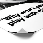 Belle Elf Girl Manga Panel Poster (Coin)