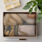 Belle en vlinders Blonde Edition19 Tissuepapier (Geschenk)