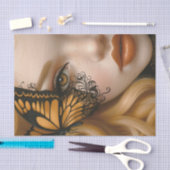 Belle en vlinders Blonde Edition19 Tissuepapier (Craft)