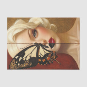 Belle en vlinders Blonde Edition22 Tissuepapier