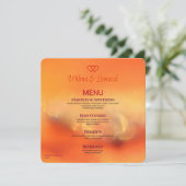 Belle enseigne de menu de piédestal de table de ma (Debout devant)