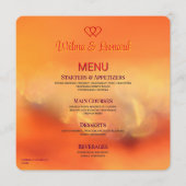 Belle enseigne de menu de piédestal de table de ma (Devant)