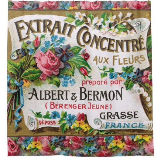 Belle Epoch French Perfume Douchegordijn (Voorkant)