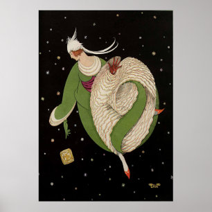 Belle Epoch - Vrouw en sterren Poster