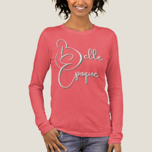 Belle Epoque art nouveau artistieke verklaring Tri-Blend Shirt