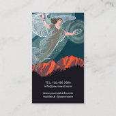 Belle Epoque  Art Visitekaartje (Achterkant)