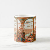 Belle Époque –  Paris 1900 Exposition Universelle Koffiemok (Center)