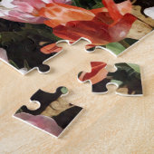 Belle et Artsy Tulip Fleurs Puzzle (Côté)