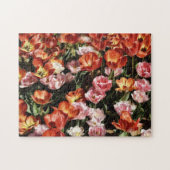 Belle et Artsy Tulip Fleurs Puzzle (Horizontal)