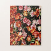 Belle et Artsy Tulip Fleurs Puzzle (Vertical)